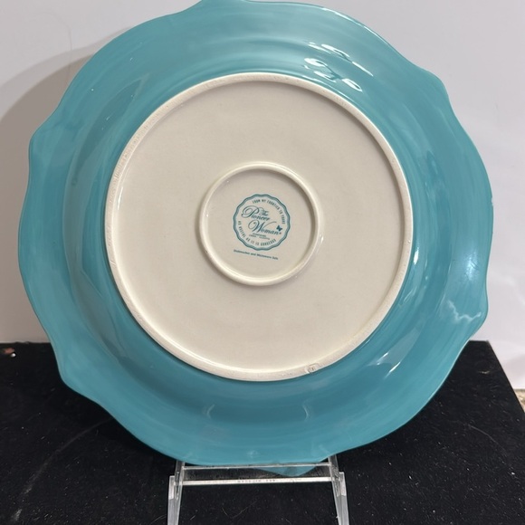 - The Pioneer Woman Cheerful Rose 12.13-Inch Sharing Plates-Floral Design - Picture 2 of 2